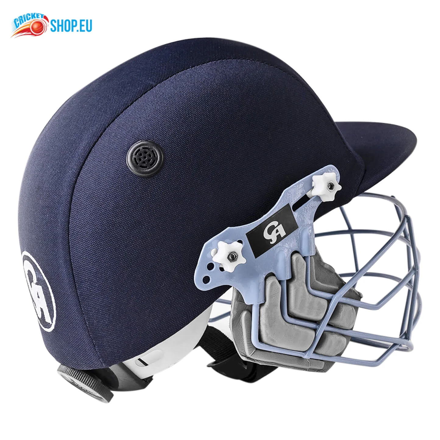 CA Plus 8000 Adjustable Cricket Helmet Navy - Image 3