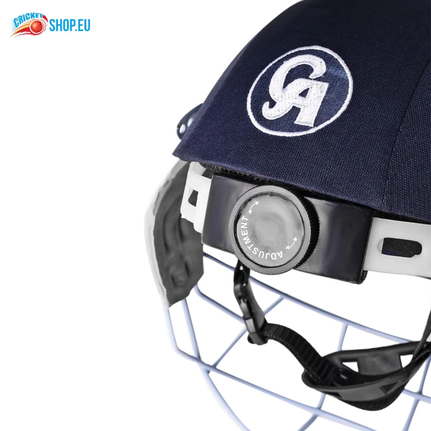 CA Plus 8000 Adjustable Cricket Helmet Navy - Image 4