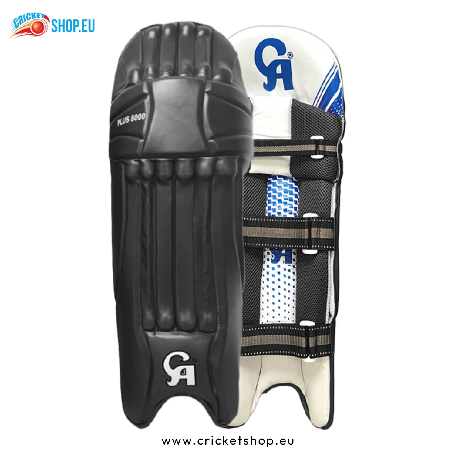 CA Plus 8000 Batting Pads Black Ambi - Image 5