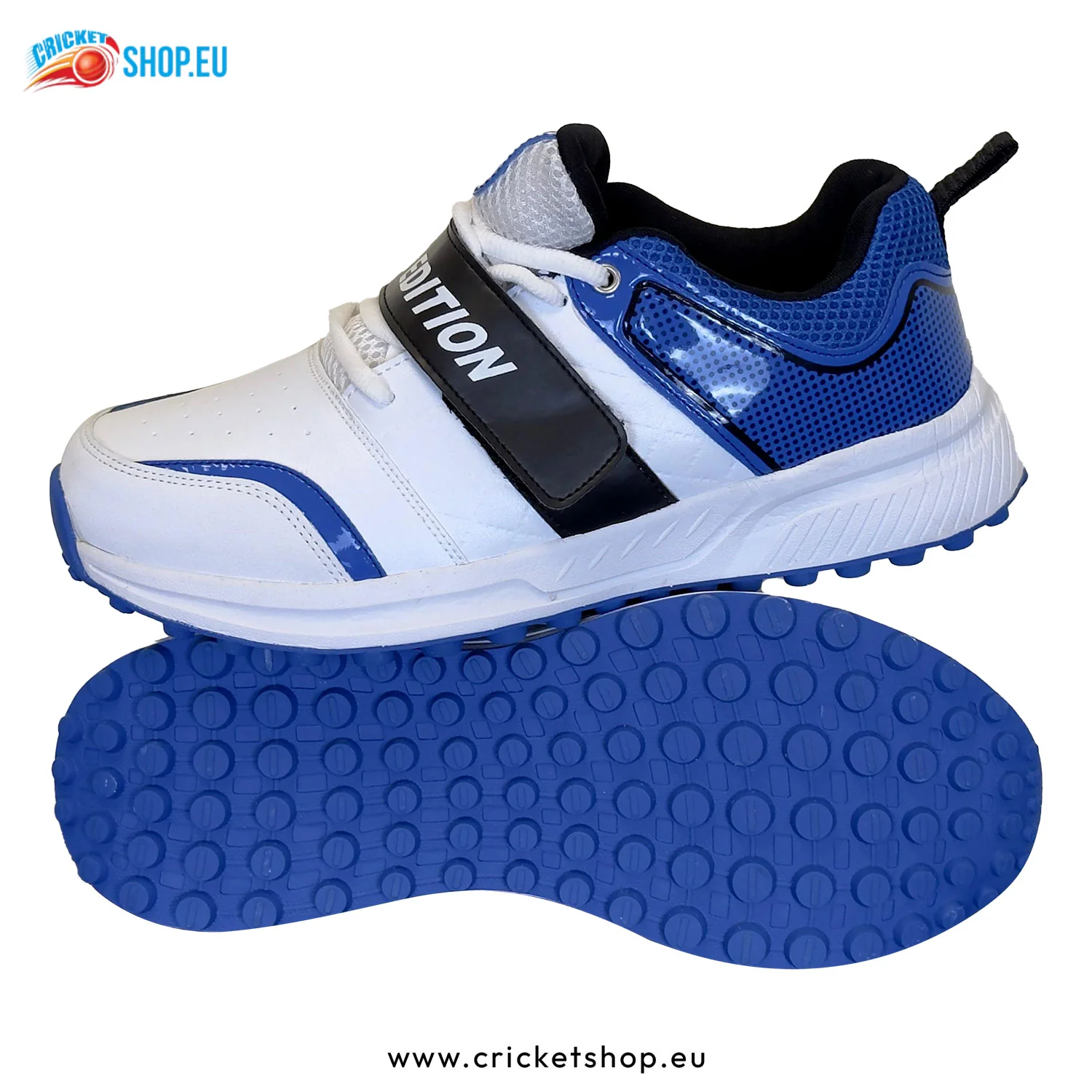 CA Pro Edition Cricket Shoes White/Blue - Image 7