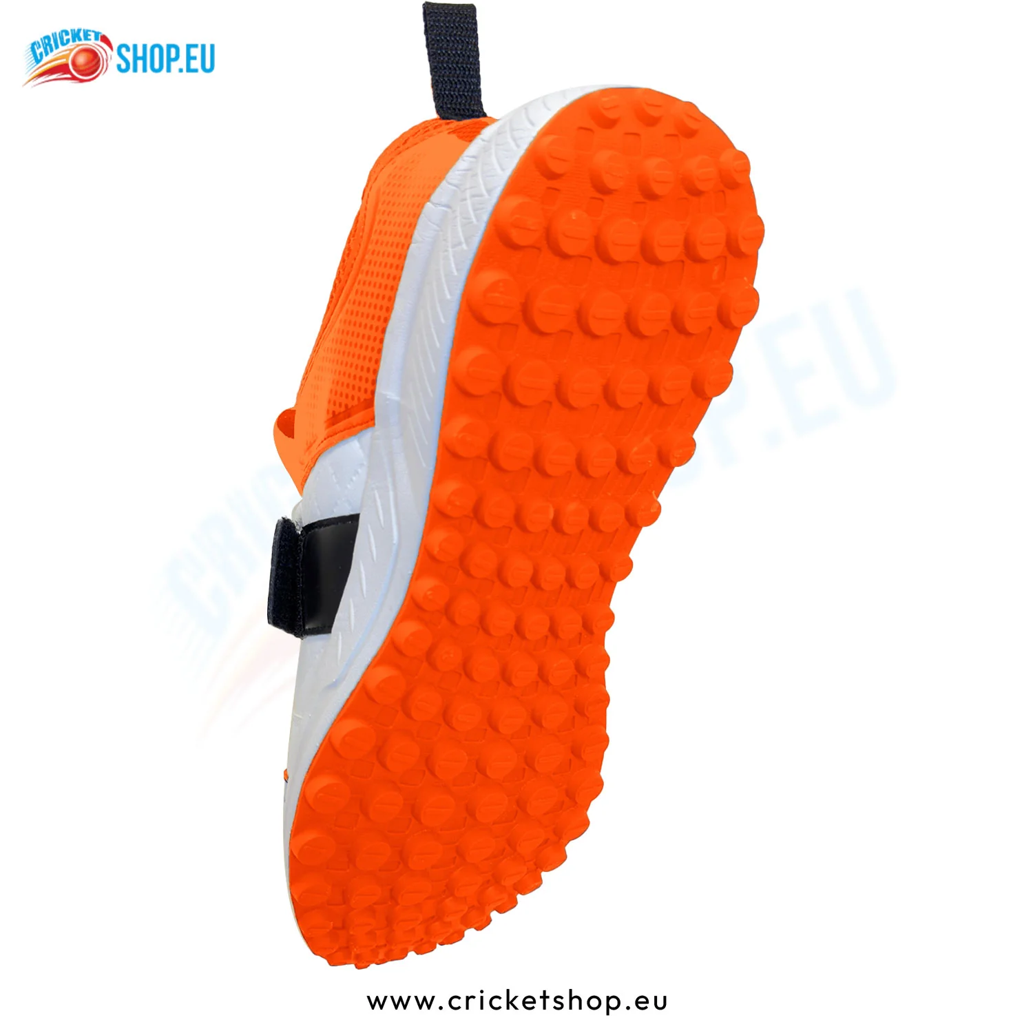 CA Pro Edition Cricket Shoes White/Orange - Image 6
