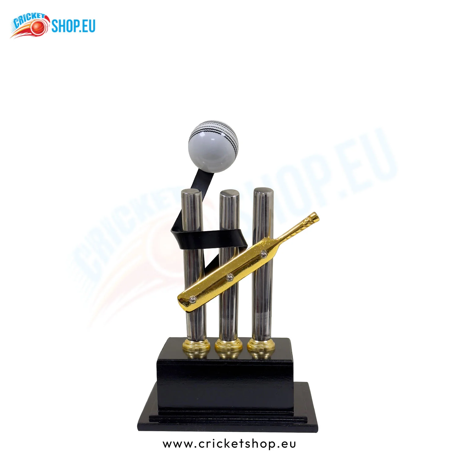 Cricket Bat Ball & Stump Trophy - Image 6