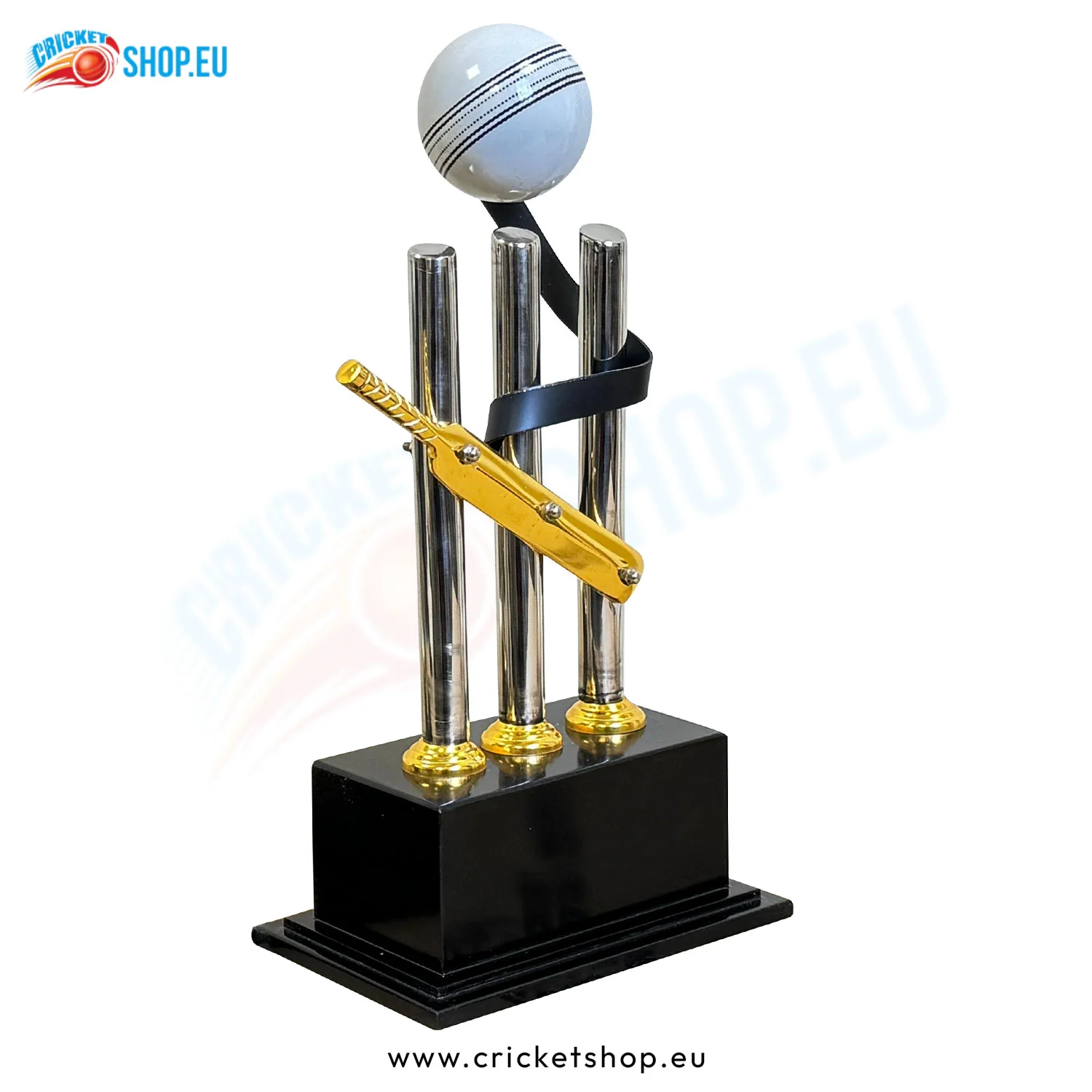 Cricket Bat Ball & Stump Trophy - Image 8