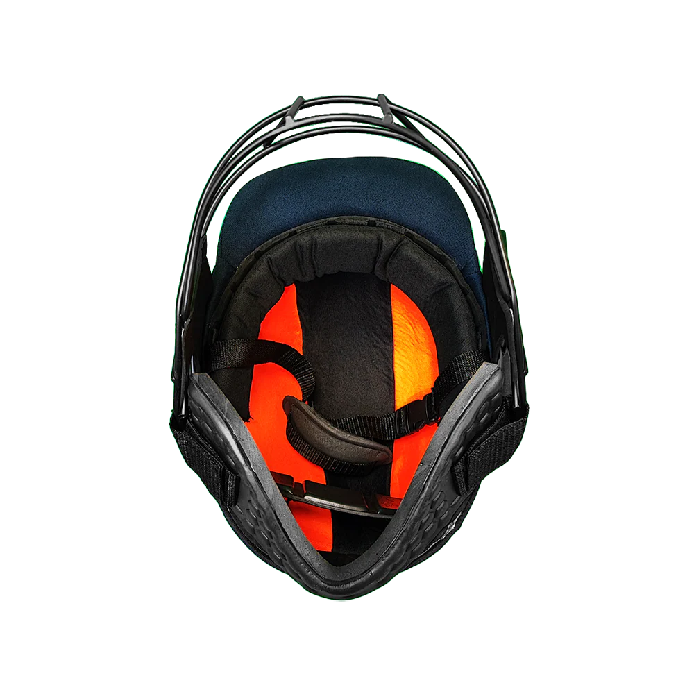 DS Beyond Fear 1.0 Cricket Helmet Navy - Image 3