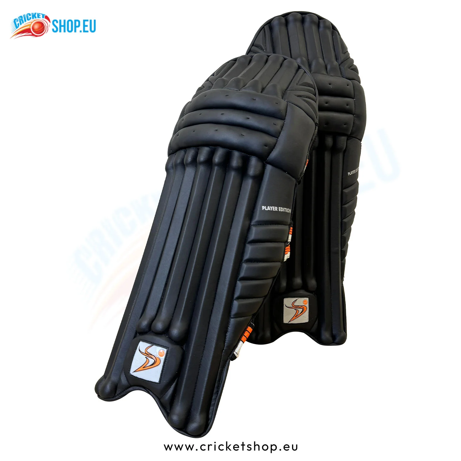 DS Black Cricket Batting Pads Adult - Image 2