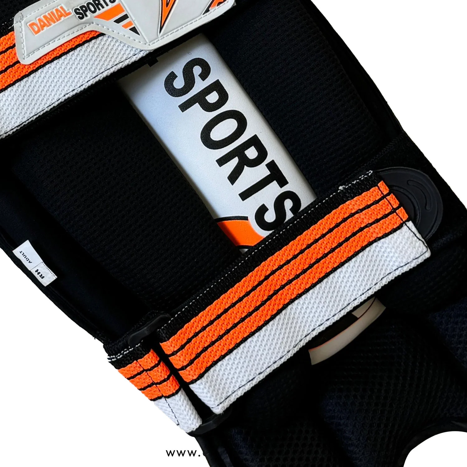 DS Black Cricket Batting Pads Adult - Image 9