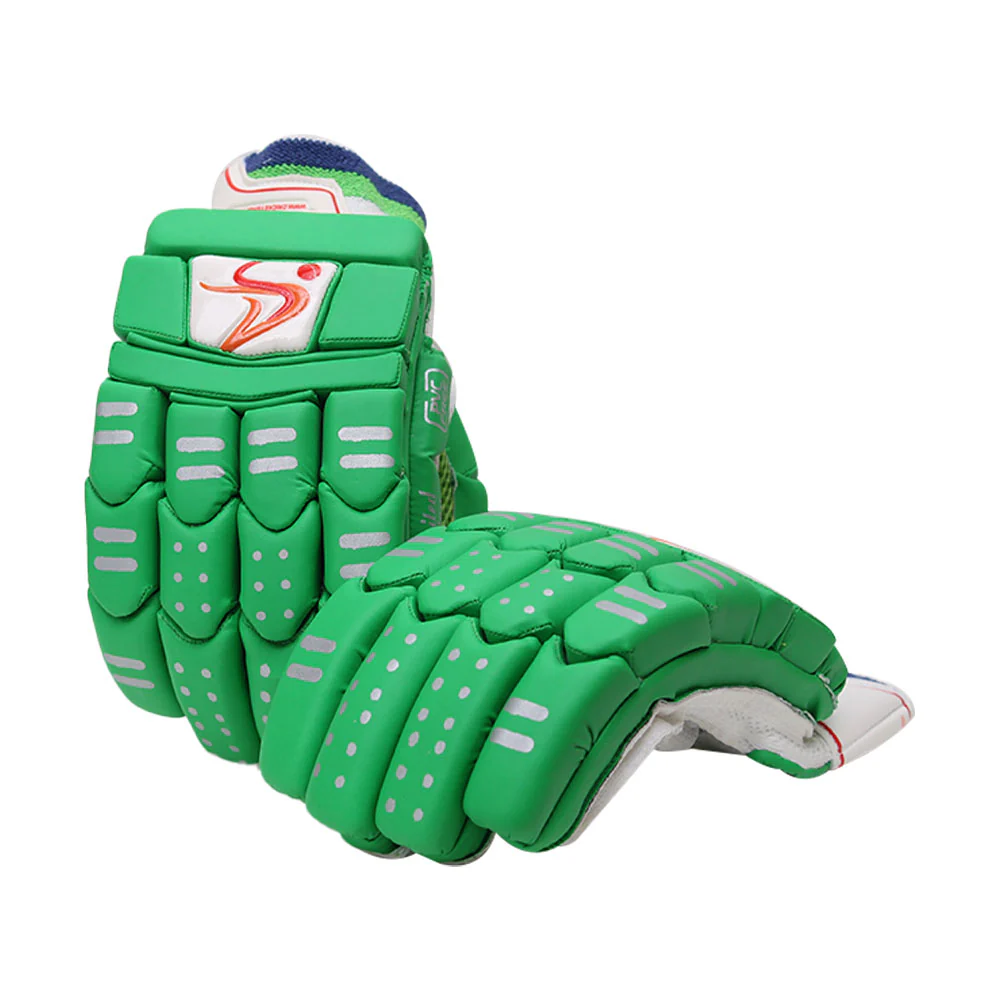 DS Green Cricket Pads & Gloves Set - Image 10