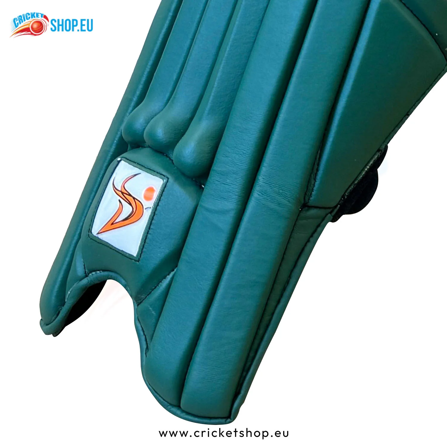 DS Green Cricket Batting Pads Adult - Image 7