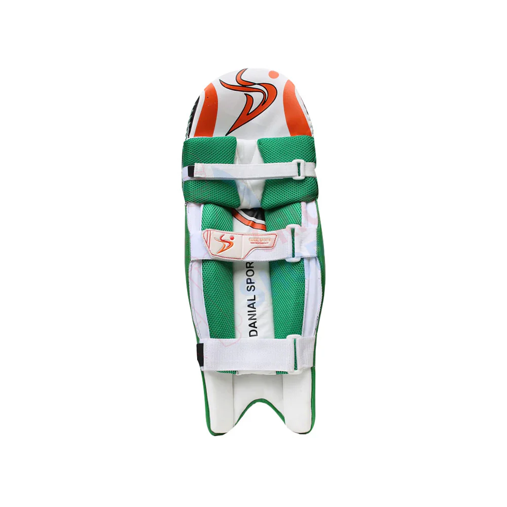 DS Green Cricket Pads & Gloves Set - Image 5