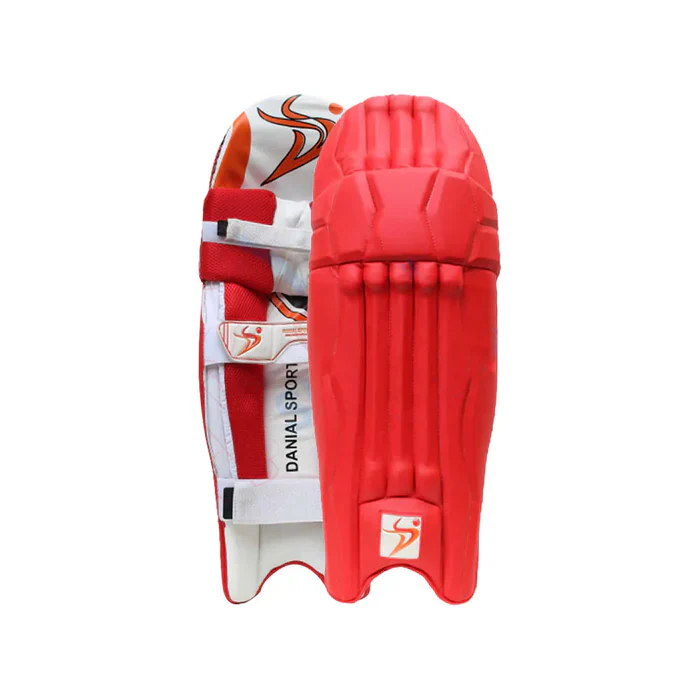 DS Red Cricket Pads And Gloves Set - Image 3