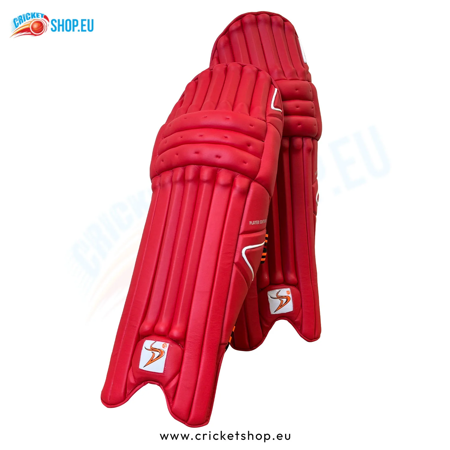 DS Red Cricket Batting Pads Adult - Image 2