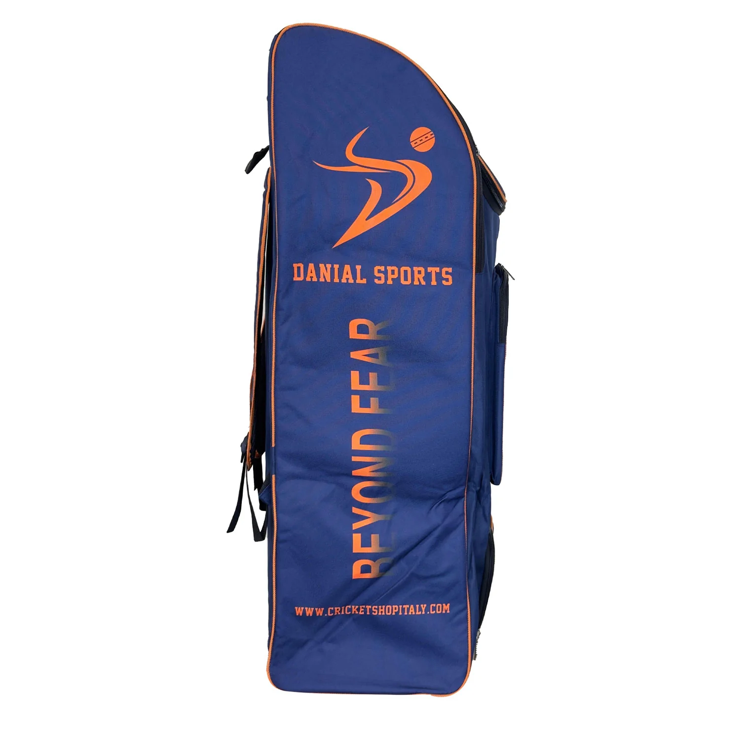 DS Sports 1.0 Duffle Cricket Bag Blue/Orange - Image 4