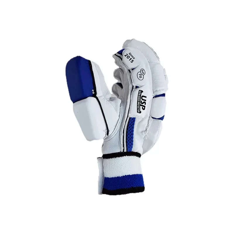 DS Sports D 1.0 White Blue Batting Gloves Adult - Image 4