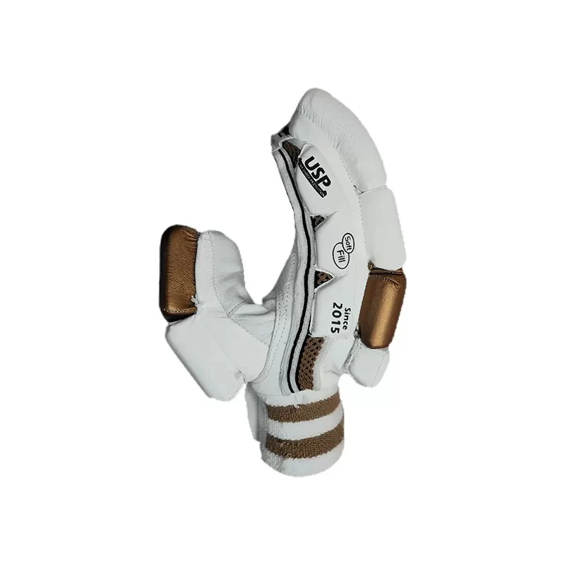 DS Sports D 1.0 White Gold Batting Gloves - Image 4