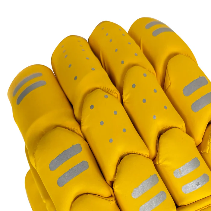 DS Yellow Cricket Batting Gloves Adult - Image 10