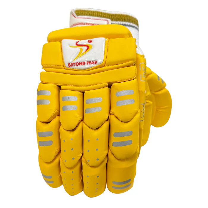 DS Yellow Cricket Batting Gloves Adult - Image 6