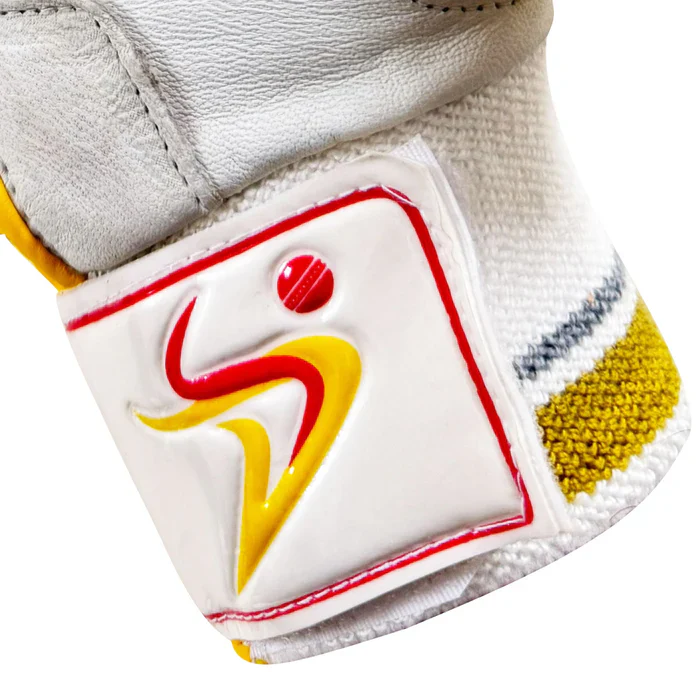DS Yellow Cricket Batting Gloves Adult - Image 7