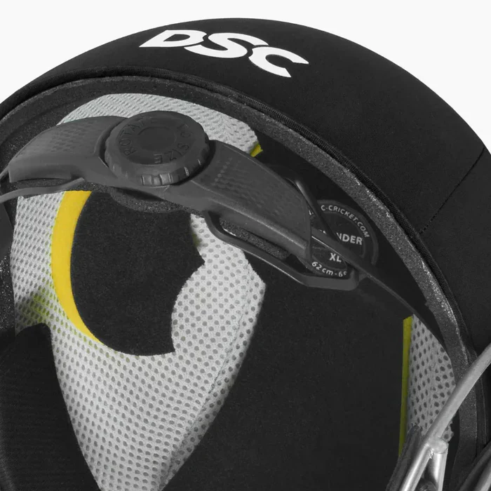 DSC Defender 2.0 Cricket Helmet Black - Image 5