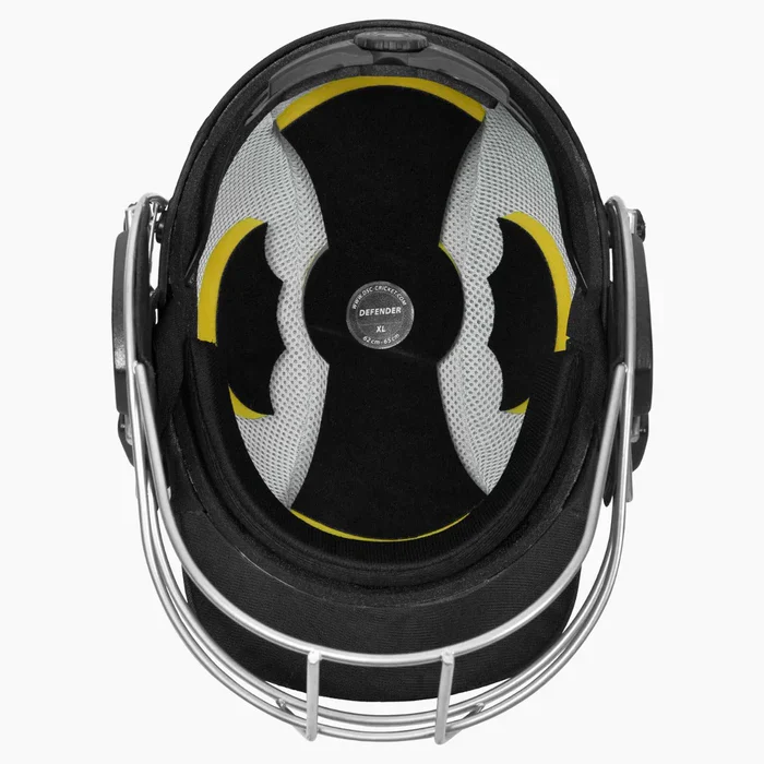 DSC Defender 2.0 Cricket Helmet Black - Image 6