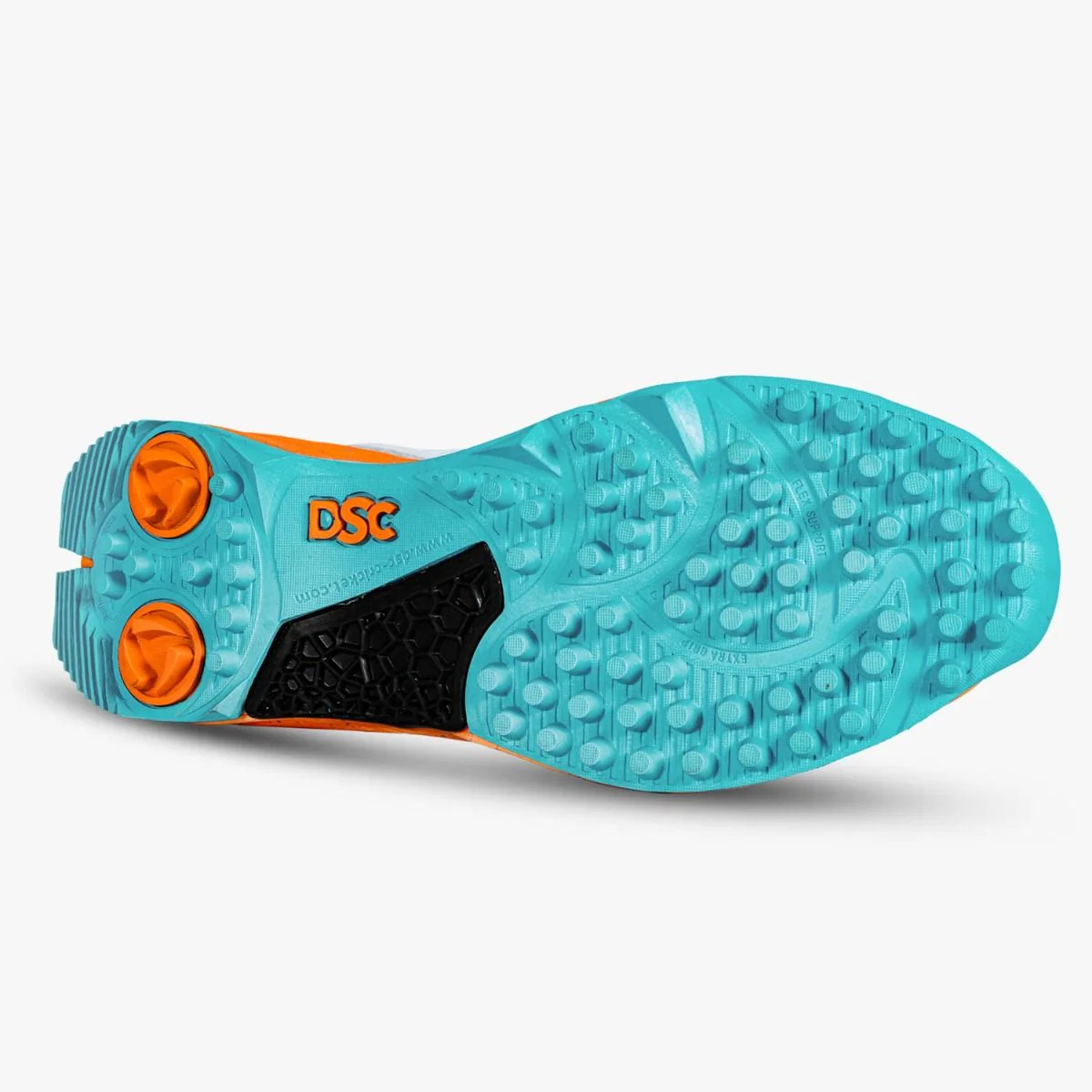 DSC Jaffa 22 Cricket Shoes Orange - Image 3