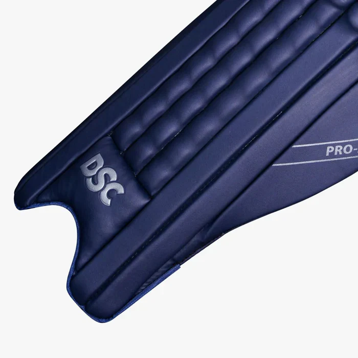 DSC Pro X Batting Leg Guard Navy - Image 4
