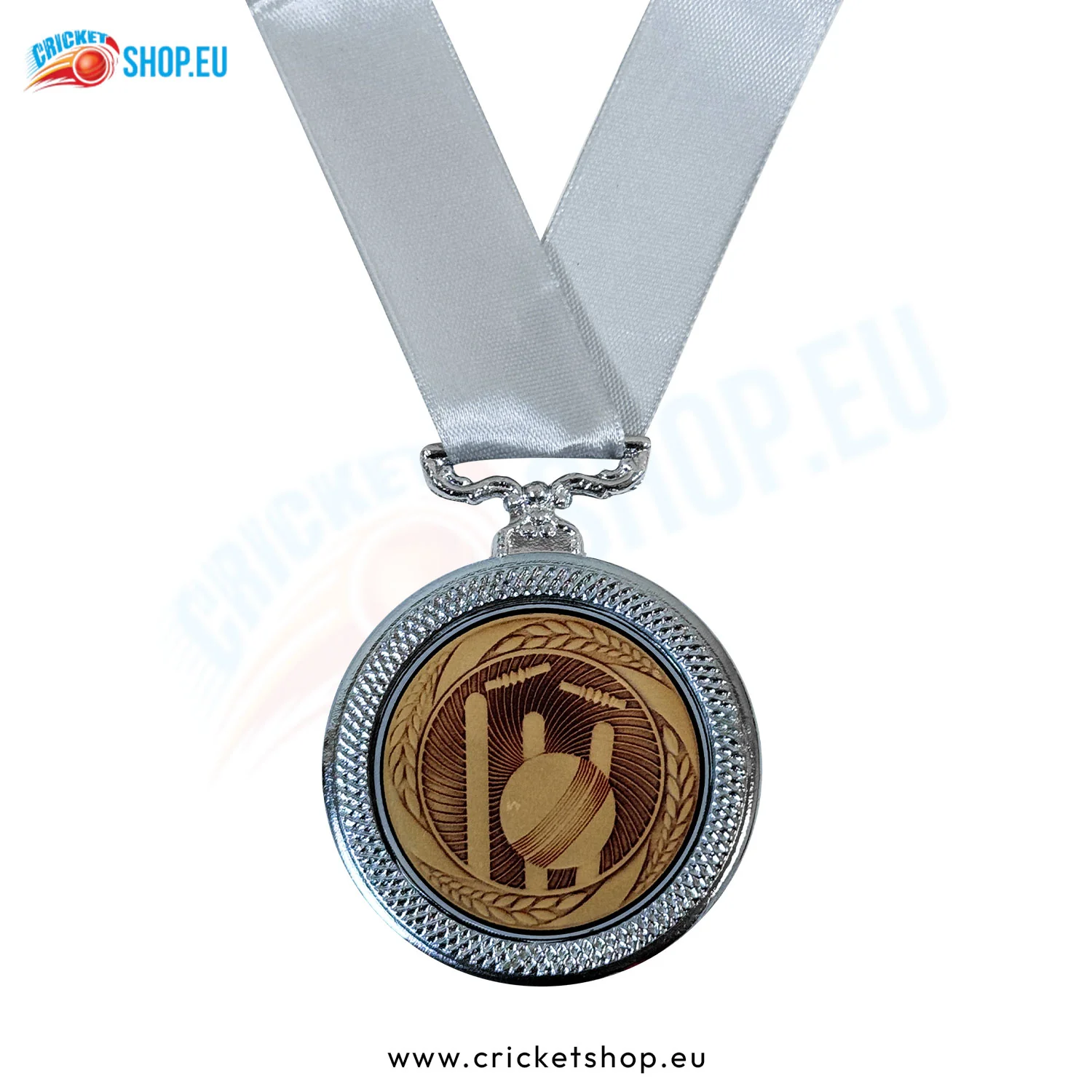 Falcon Cricket Medal 60mm - Image 5