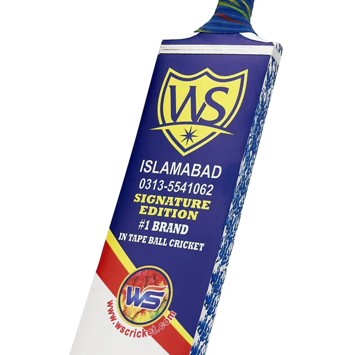 WS FMC Player Edition Tape Ball Cricket Bat - Image 12