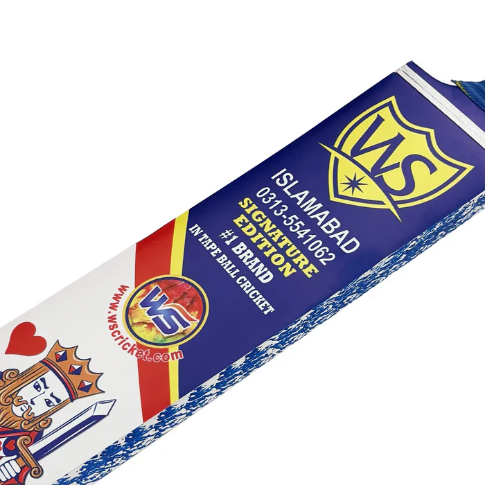 WS FMC Player Edition Tape Ball Cricket Bat - Image 14