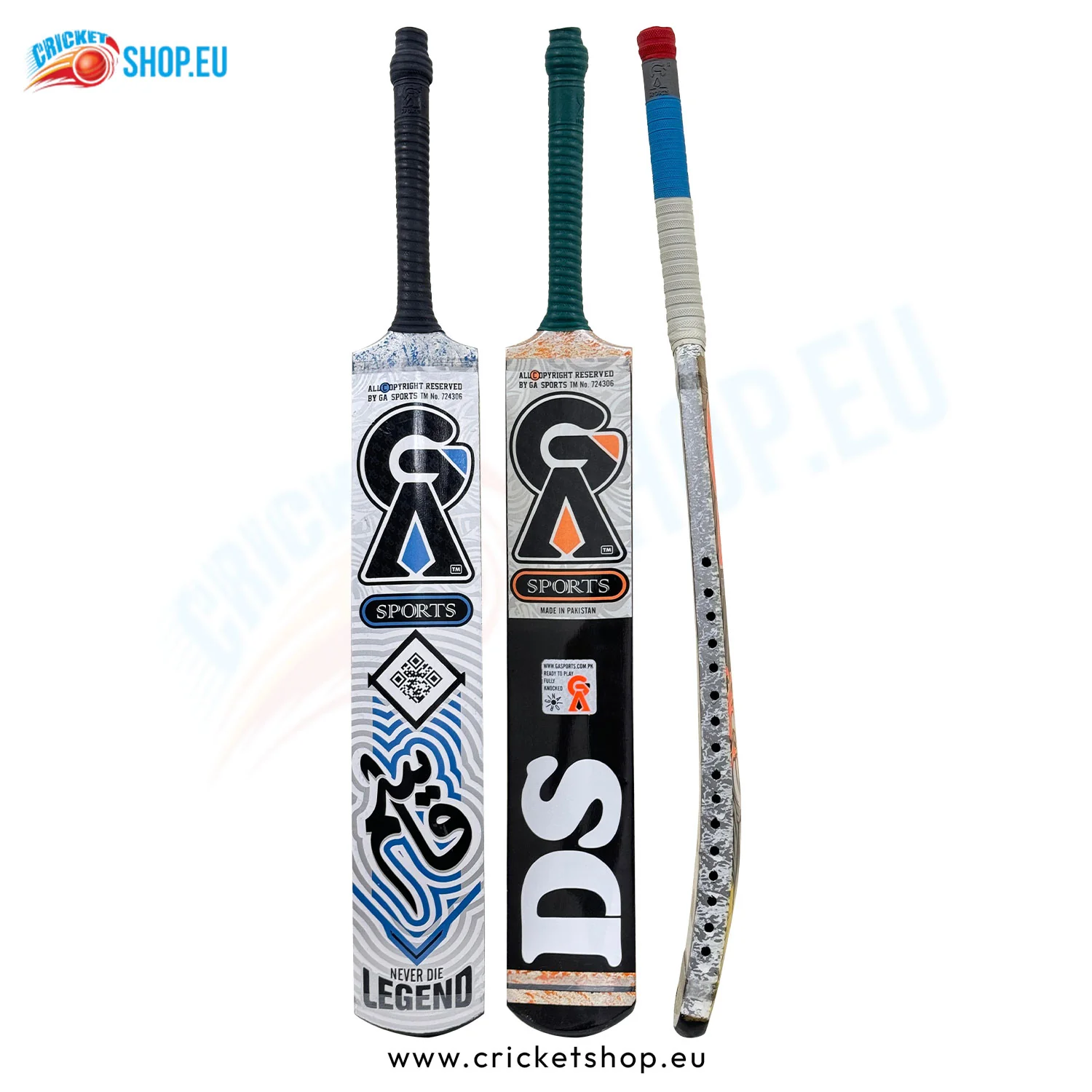 GA Sports Qasim Sirilankan Tape Ball Bat - Image 11