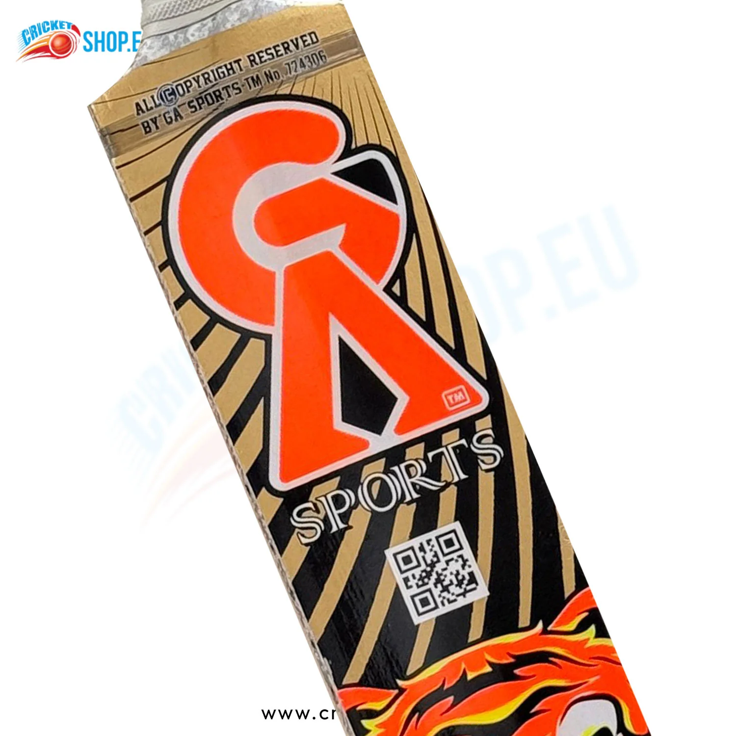 GA Tiger Tape Ball Bat - Image 8