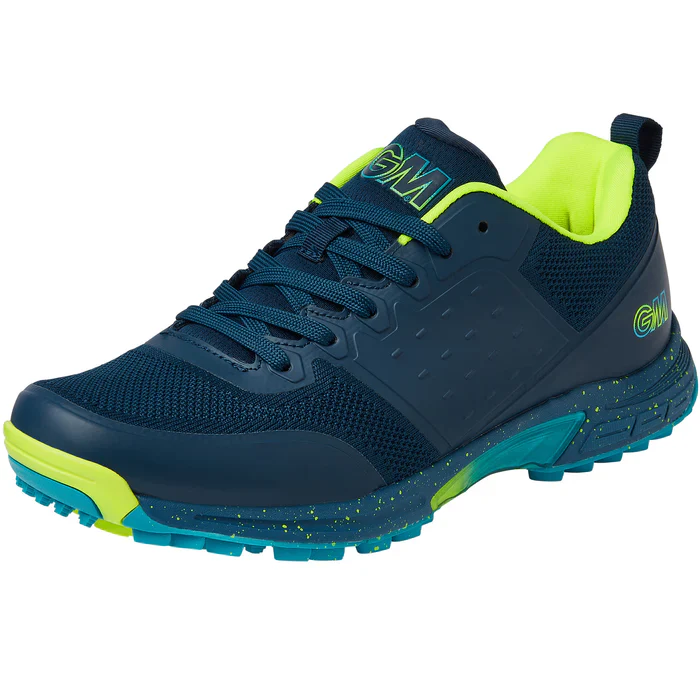 GM Aion RUBBER All Rounder Cricket Shoes Navy - Image 3