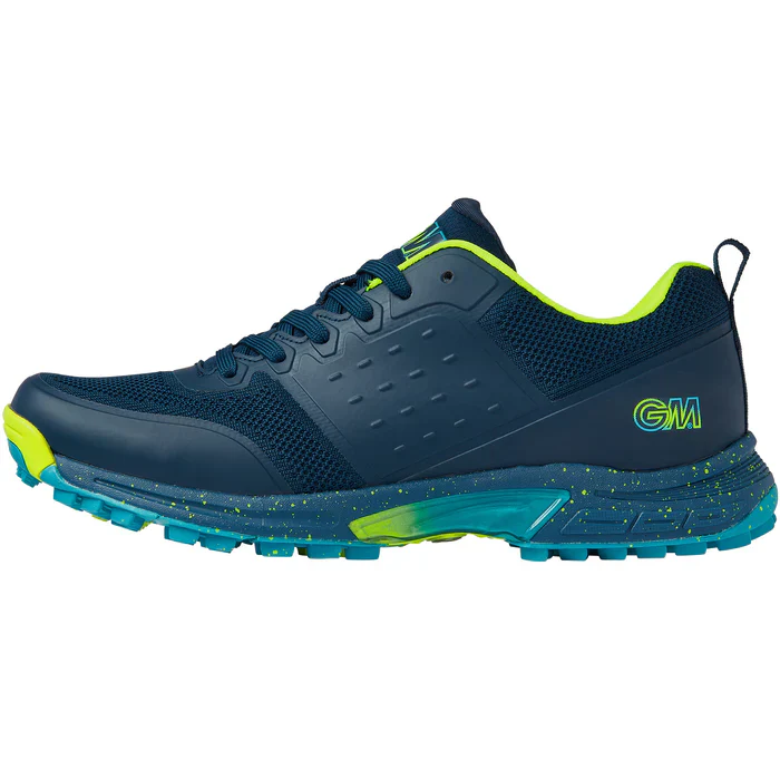 GM Aion RUBBER All Rounder Cricket Shoes Navy - Image 6