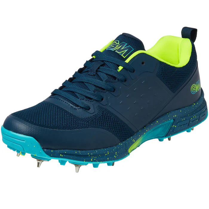 GM Aion Spike All Rounder Cricket Shoes Navy - Image 5