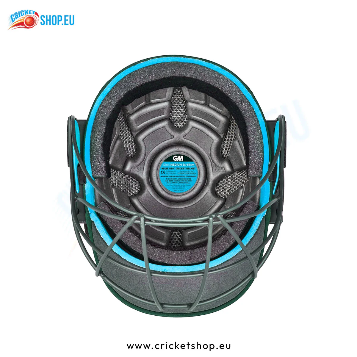 GM Neon Geo Helmet Green - Image 3