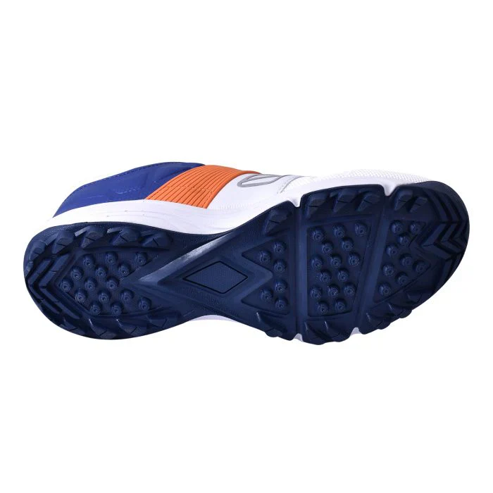 Ihsan Hi Lux Cricket Shoes Blue/Orange - Image 5