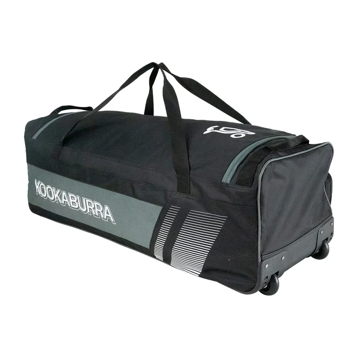 Kookaburra 4500 Wheelie Bag Black/Neon Grey - Image 2
