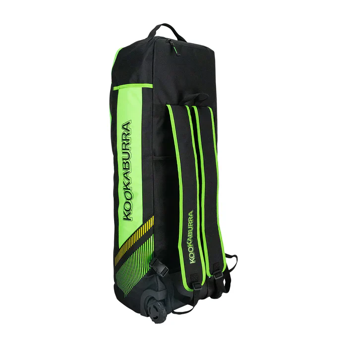 Kookaburra 5000 Wheelie Bag Black/Green - Image 2