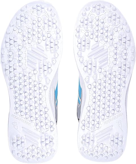 Kookaburra KC 1.0 Rubber Sole Cricket Shoes White/Mint - Image 4