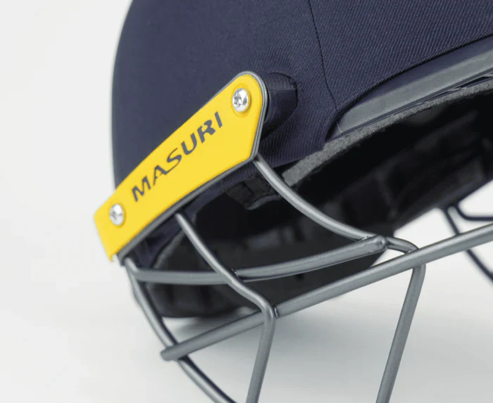 Masuri C Line Plus Steel Cricket Helmet Black - Image 3