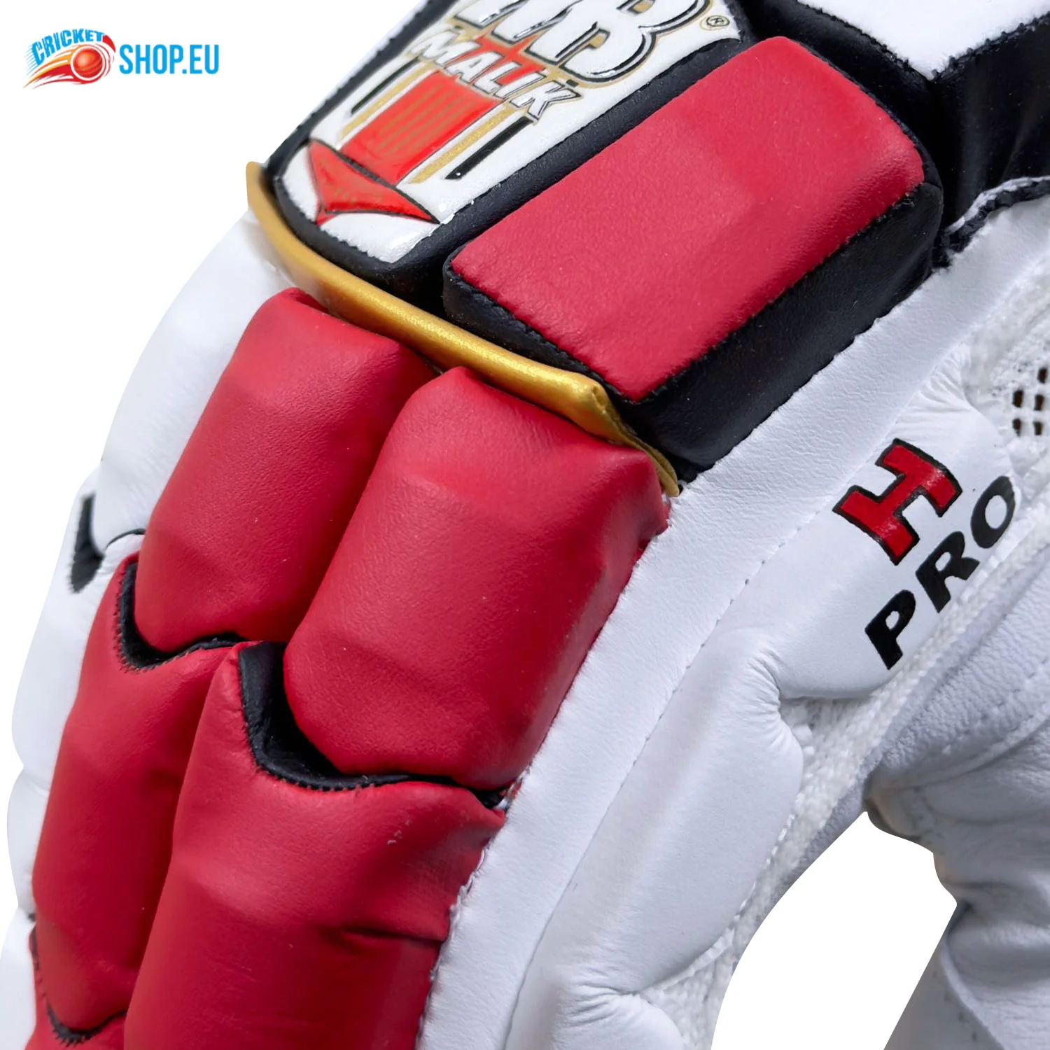 MB Malik H Pro Cricket Batting Gloves - Image 4