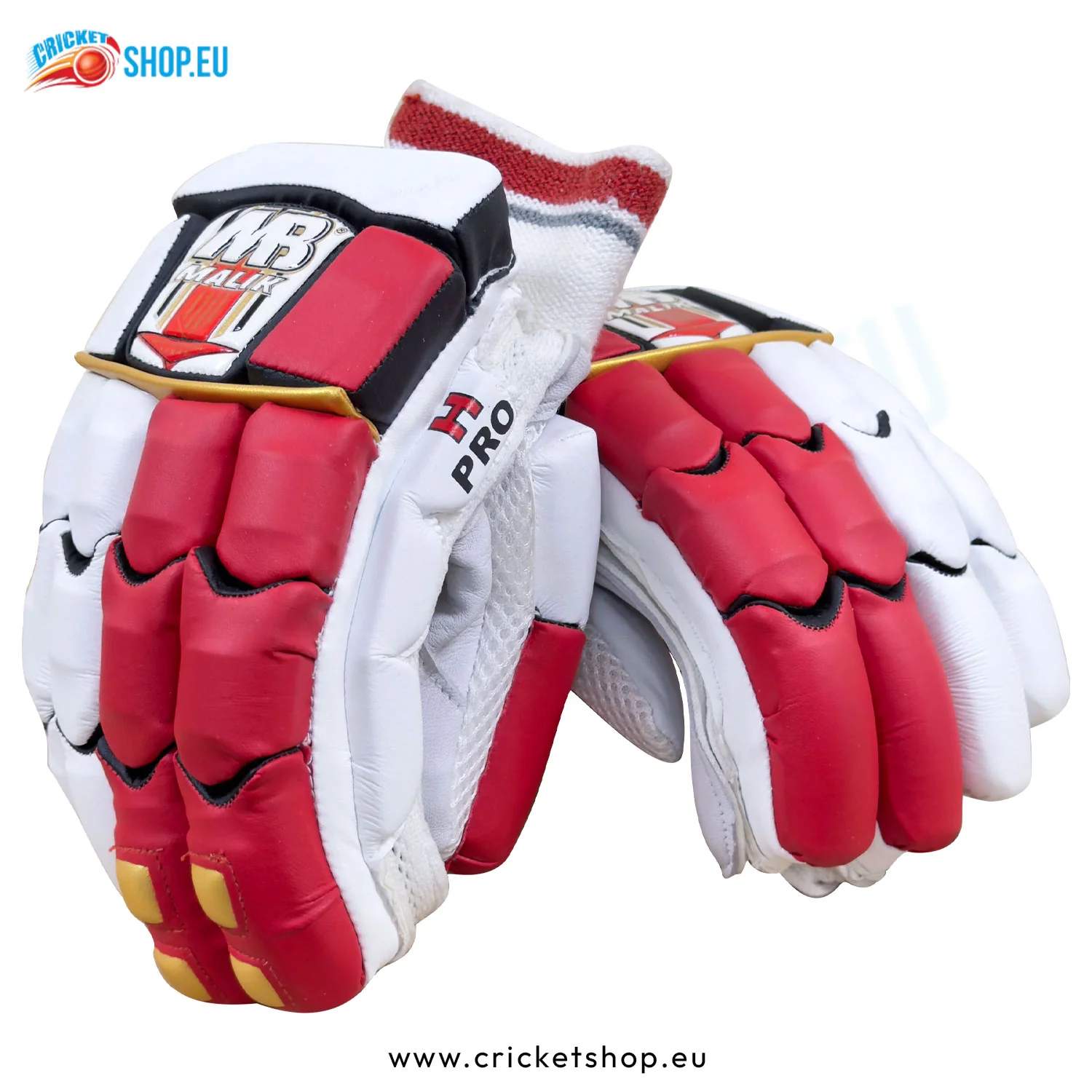 MB Malik H Pro Cricket Batting Gloves - Image 5