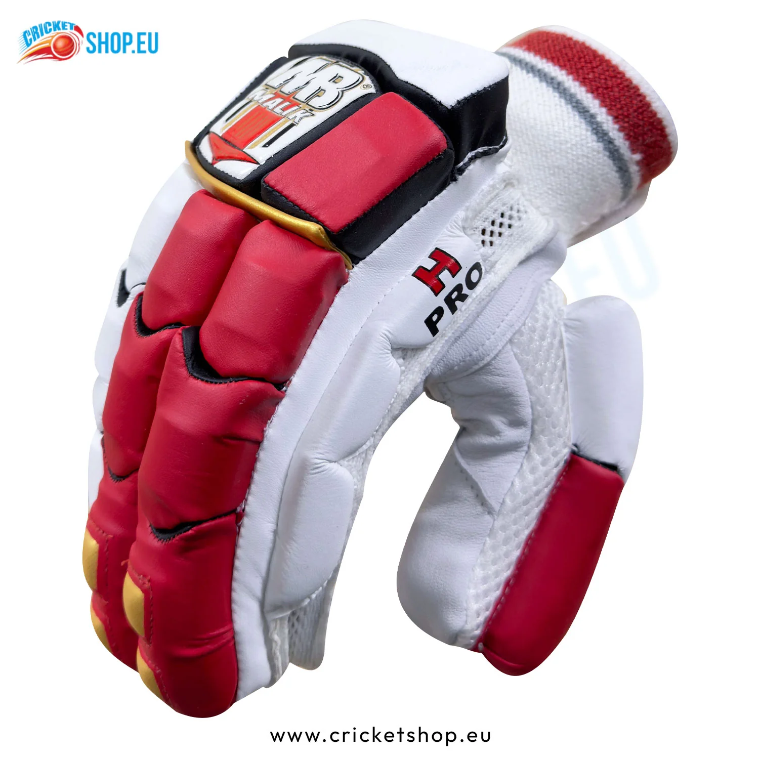MB Malik H Pro Cricket Batting Gloves - Image 9