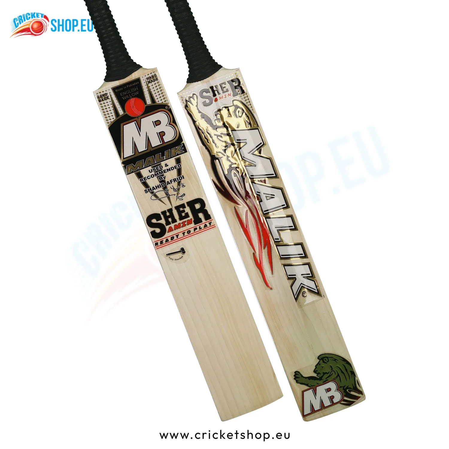 MB Malik Sher Amin English Willow Cricket Bat - Image 4