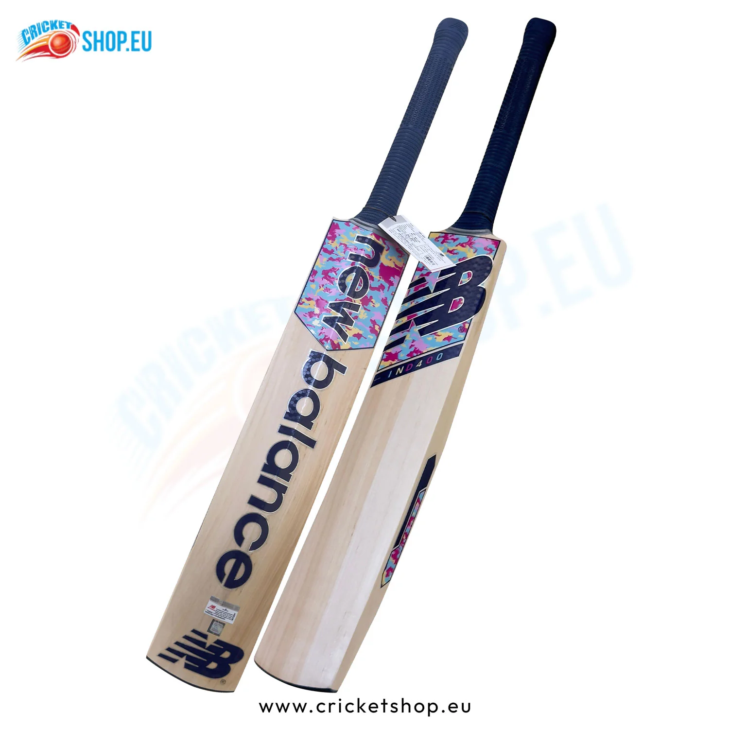 New Balance Ind 400 Kashmir Willow Cricket Bat SH - Image 6