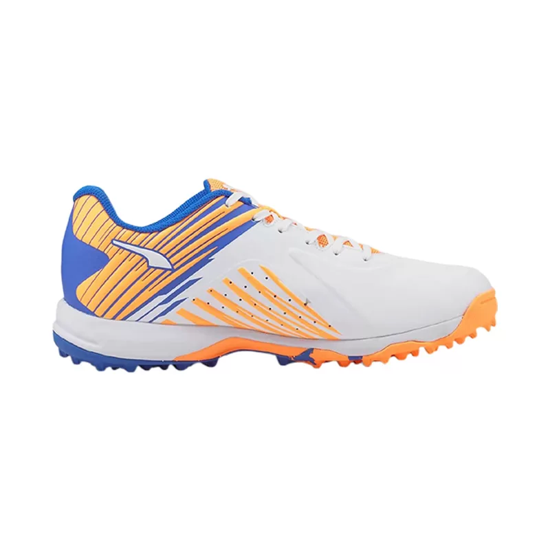 Puma 22 FH Rubber Cricket Shoes Neon Citrus - Image 5