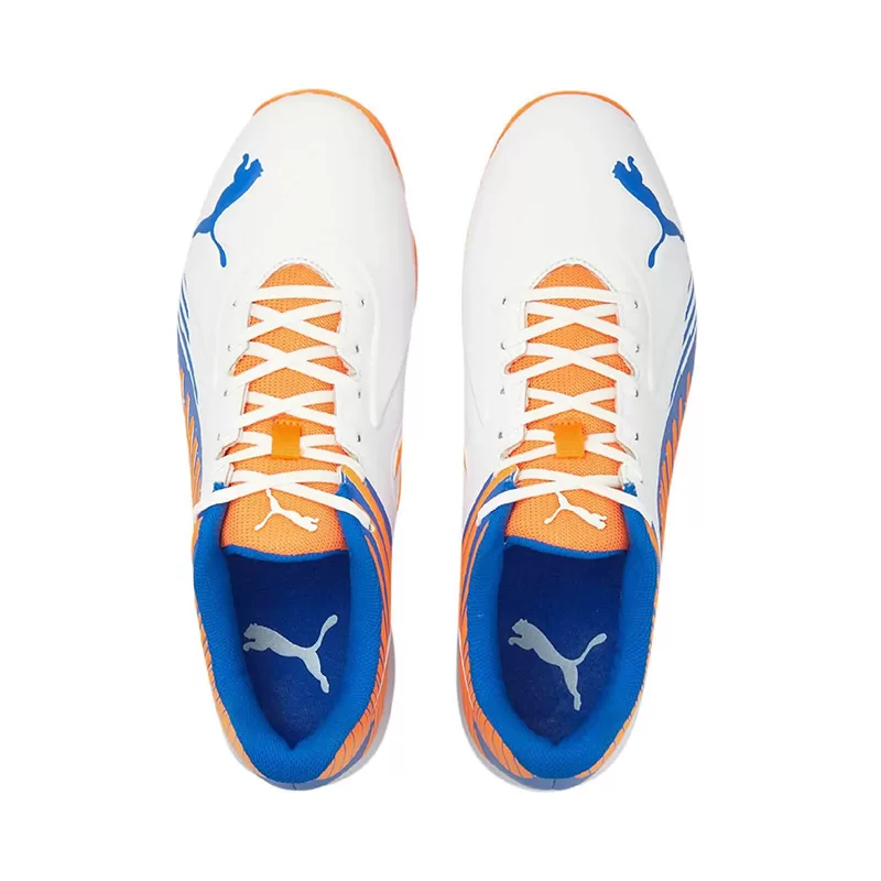 Puma 22 FH Rubber Cricket Shoes Neon Citrus - Image 7