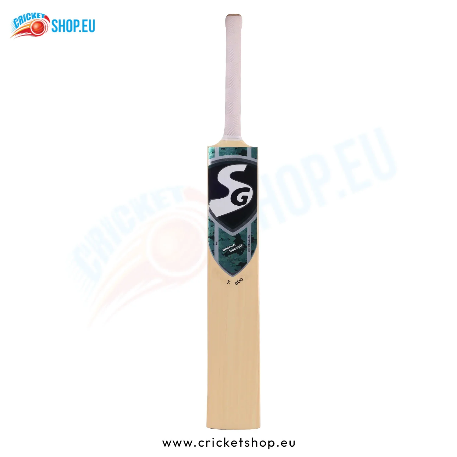 SG T-800 Kashmir Willow Tennis Cricket Bat - Image 5
