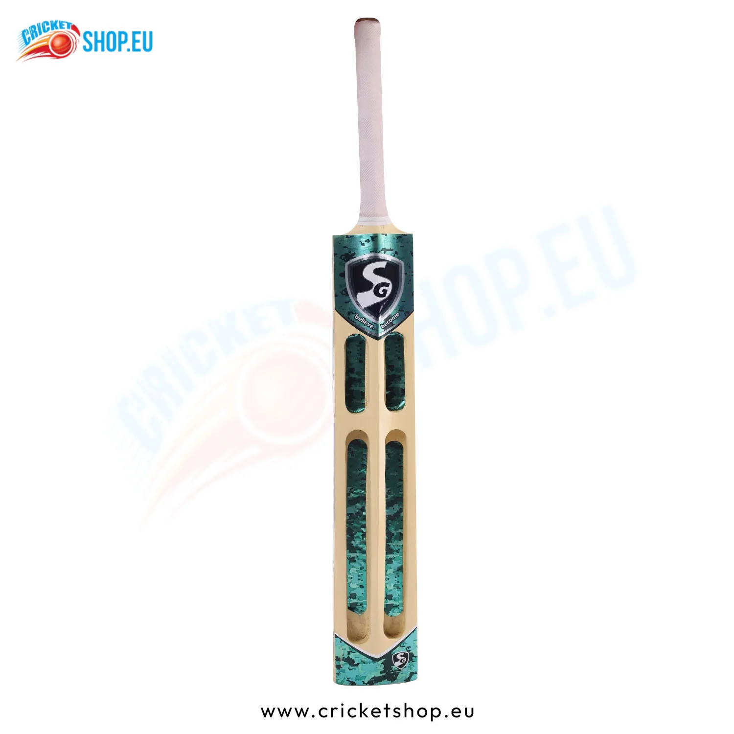 SG T-800 Kashmir Willow Tennis Cricket Bat - Image 7