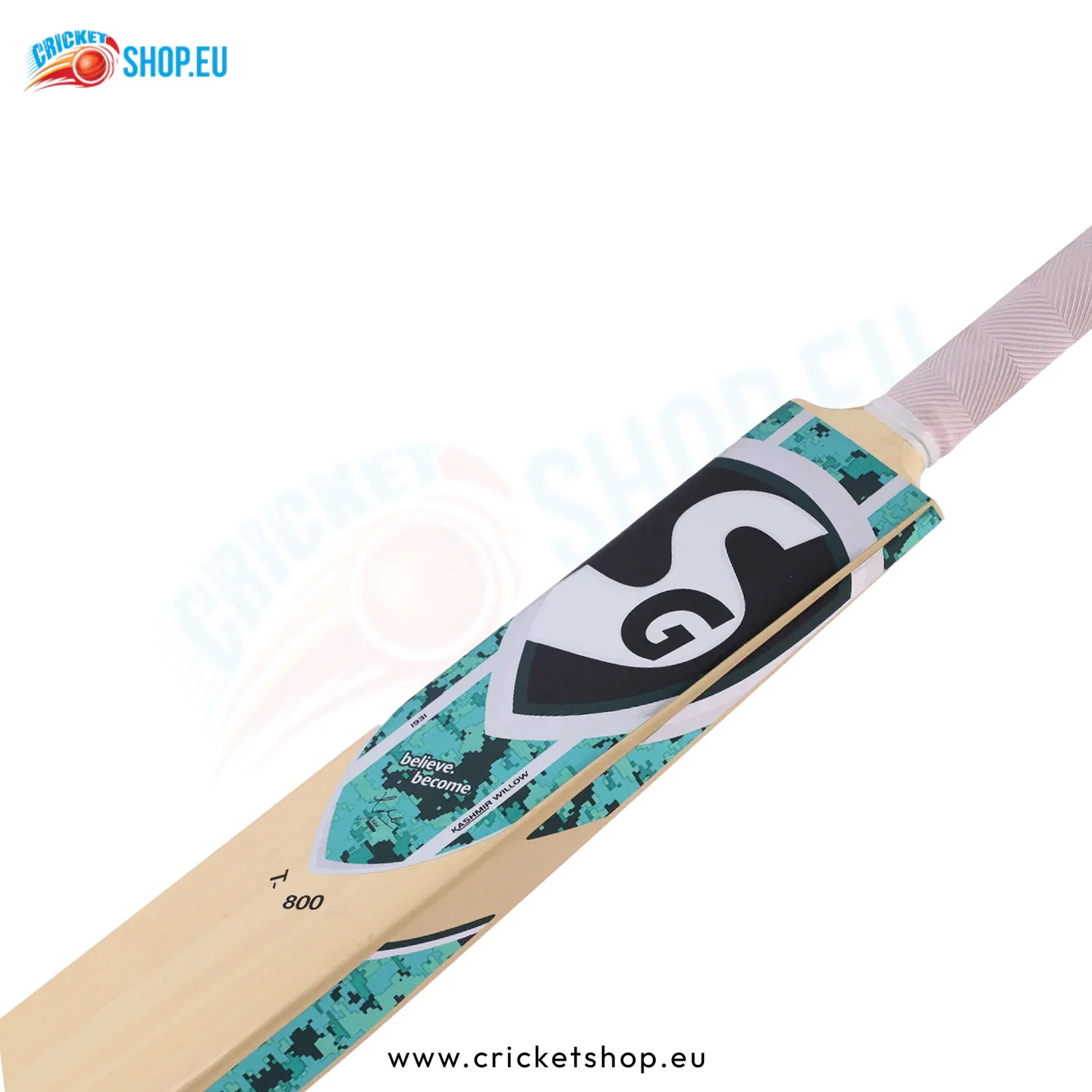 SG T-800 Kashmir Willow Tennis Cricket Bat - Image 8