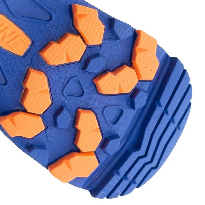 Shine New Edition 7000 Cricket Shoes (Orange & Blue) - Image 7